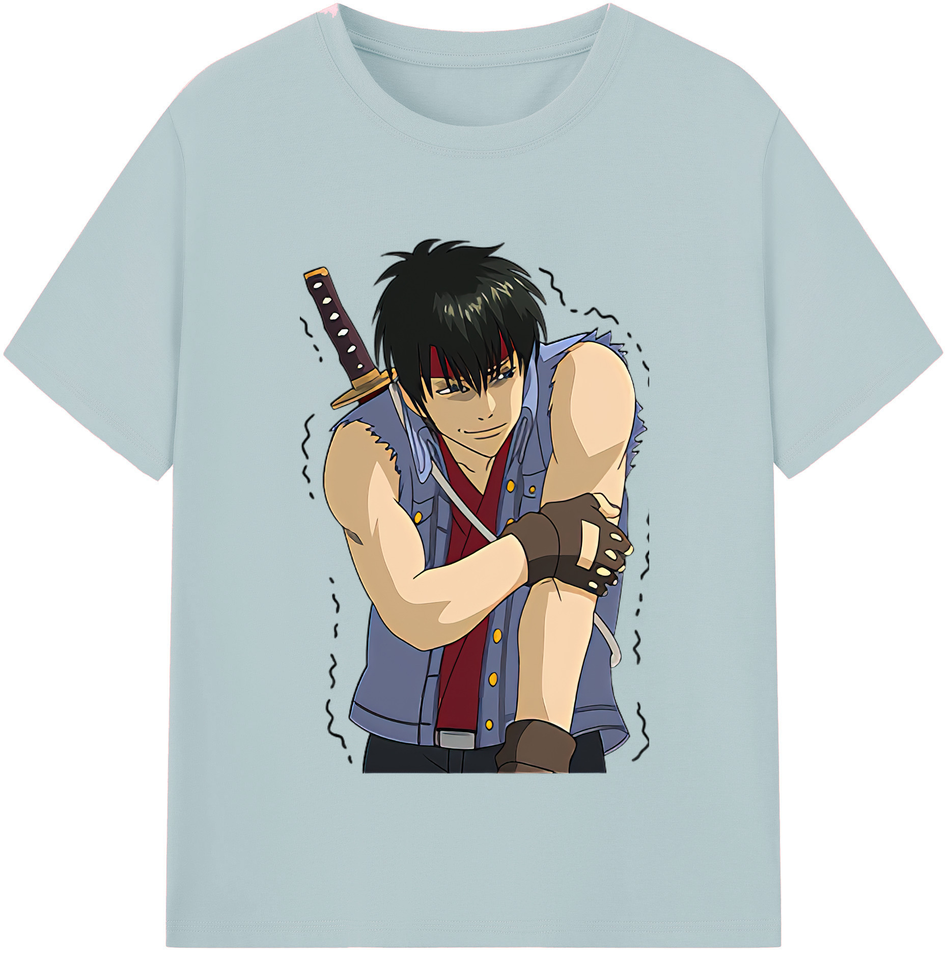 （画像用） ぎんたま 坂田銀時（さかたぎんとき） 神楽 志村新八（しむら しんぱち） GINTAMA Sakata Gintoki Kagura Shimura Shinpachi 綿100％半袖Tシャツ（フロントプリント）